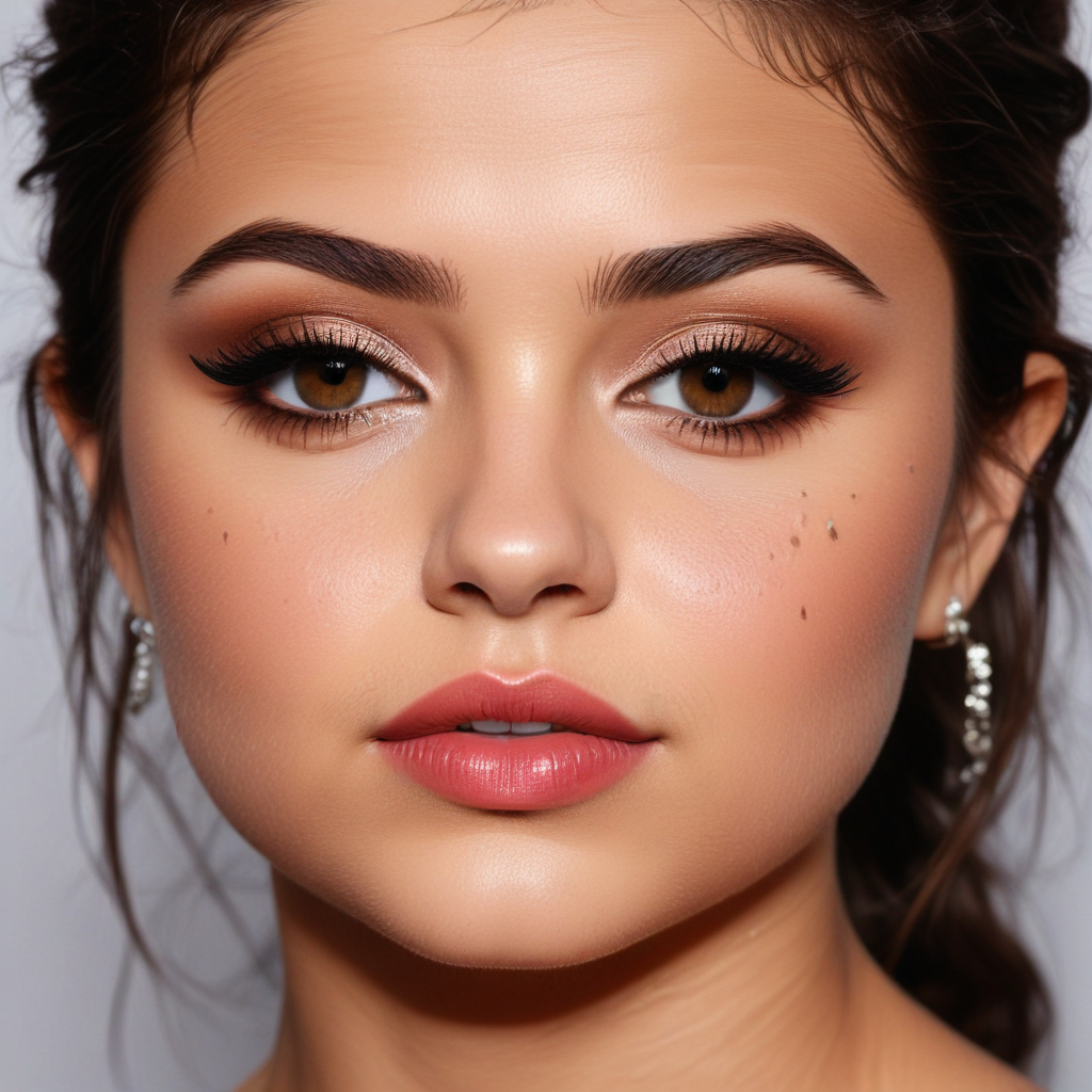 selena gomez  makeup