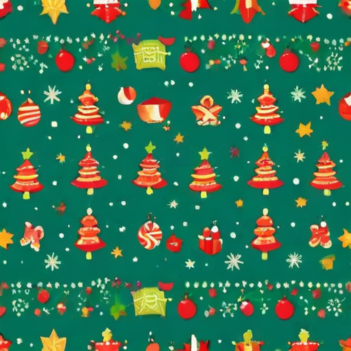 christmas pattern background