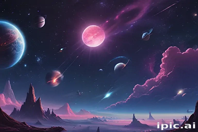 space wallpaper aesthetic