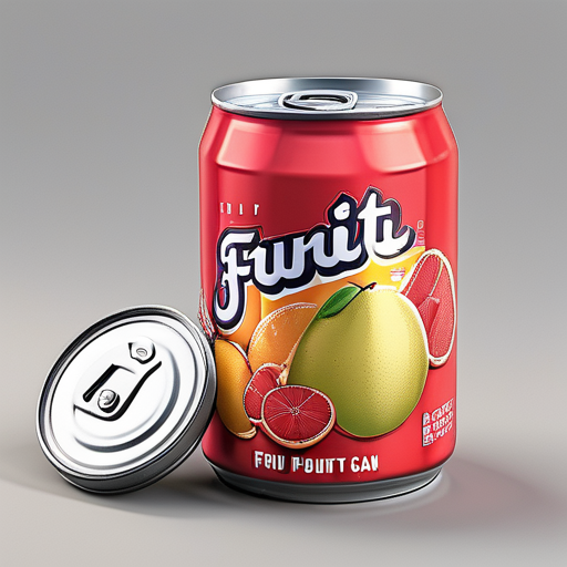 fruit punch in a can