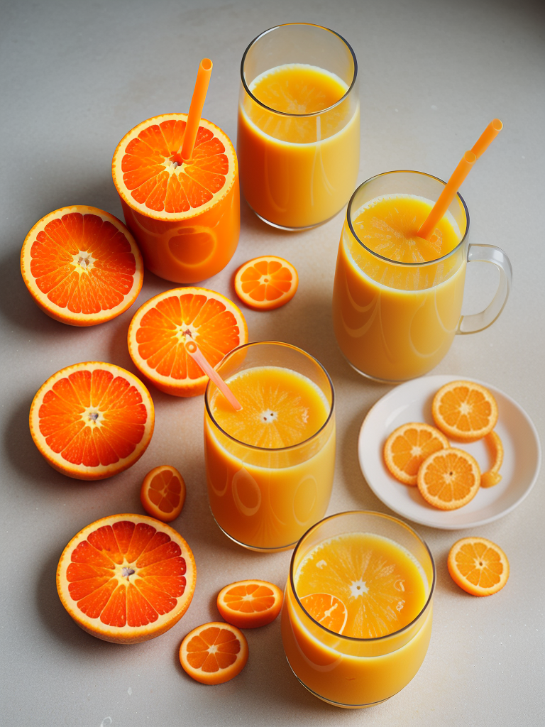 bright and early orange juice