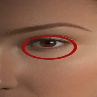 red circle