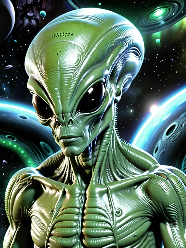 alien background