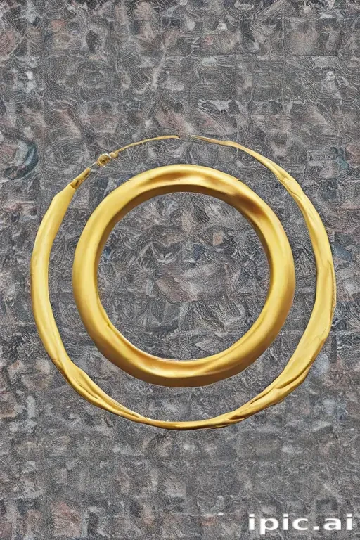 gold circle png