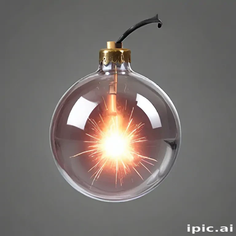 transparent bomb