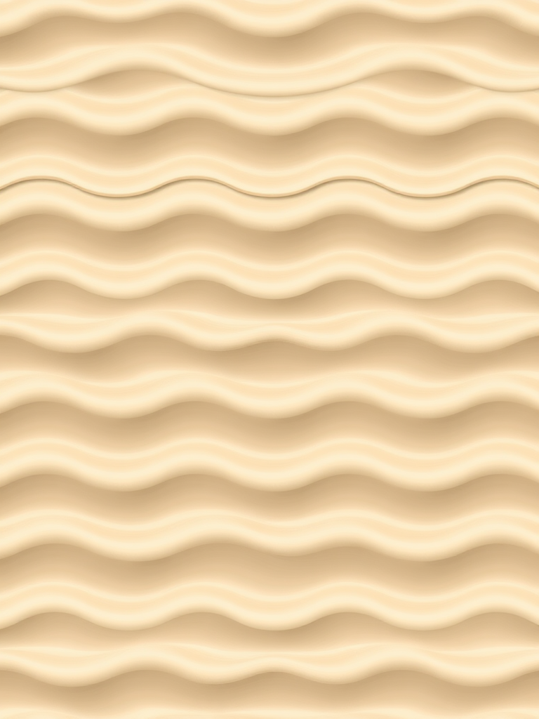 Create a seamless wave pattern with varying shades of beige and light taupe, using a 50mm lens, f/8 aperture, ISO 100, shot from a straight-on view with a soft focus, in a digital format to enhance textures and colors.