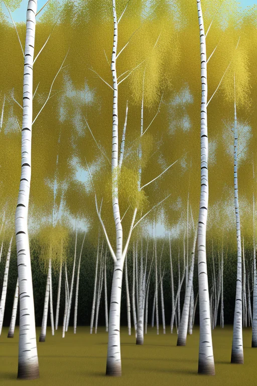 birch tree png