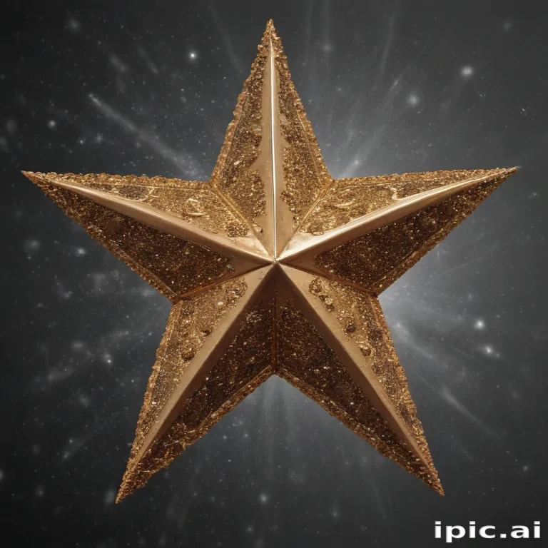 glitter star png