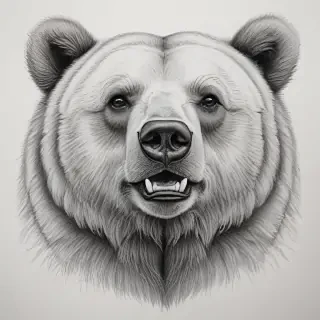 drawings of bears