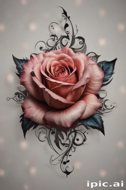 rose tattoo png