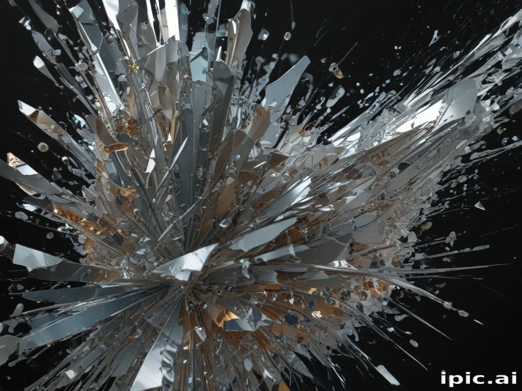 glass shattering png