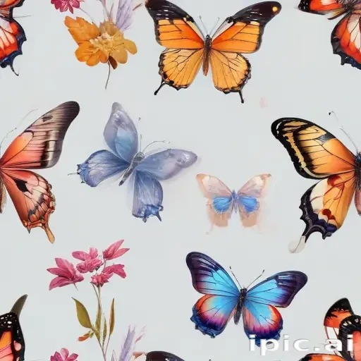 transparent background butterfly clipart