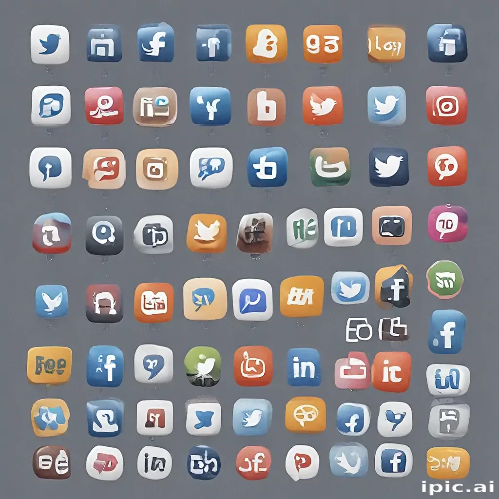 social media icons