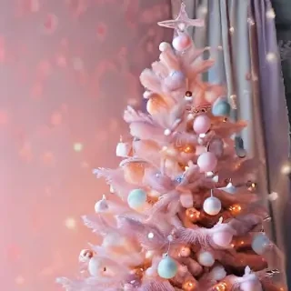 pastel aesthetic christmas wallpaper