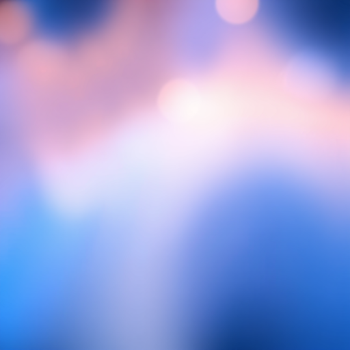 Create a vibrant blue light gradient background with a soft glow effect, using a DSLR camera with a 50mm lens, aperture f/1.8, ISO 100, shot at a low angle and a slight vignette for enhanced depth.
