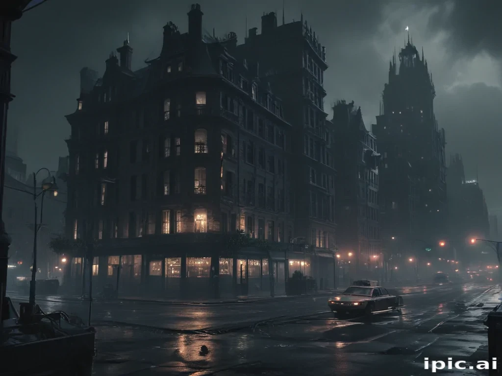 dark city aesthetic