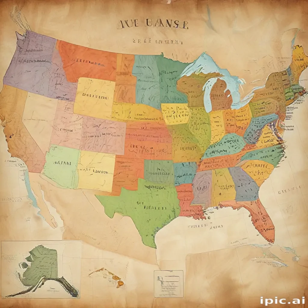 map of usa