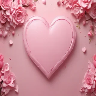 aesthetic pink valentines wallpaper