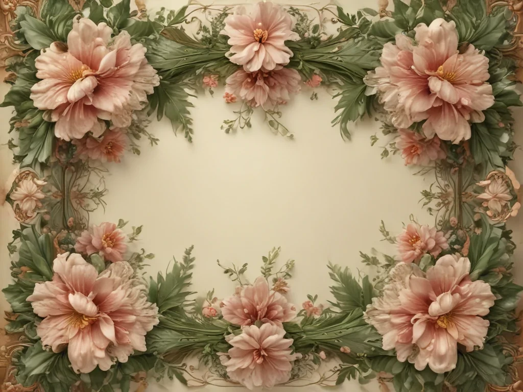 floral frame