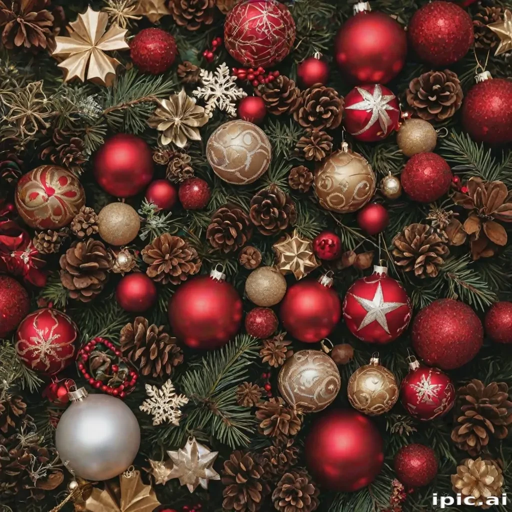 christmas background aesthetic