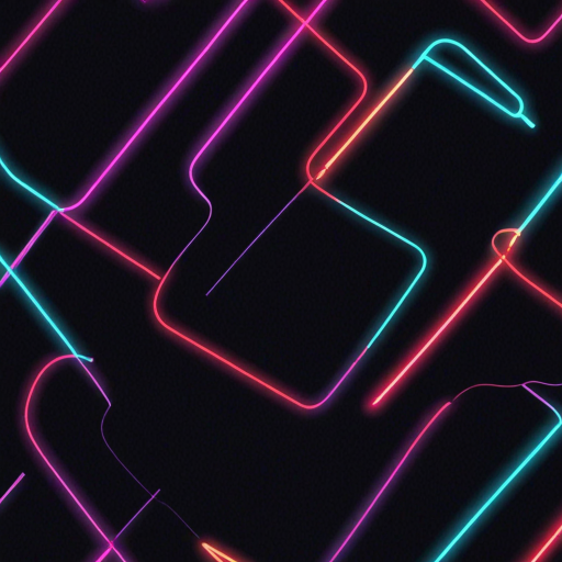 neon phone backgrounds