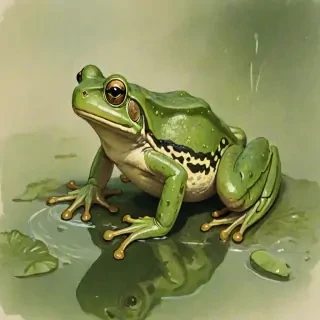 frog illustration