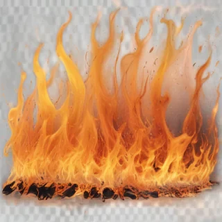 flames transparent background