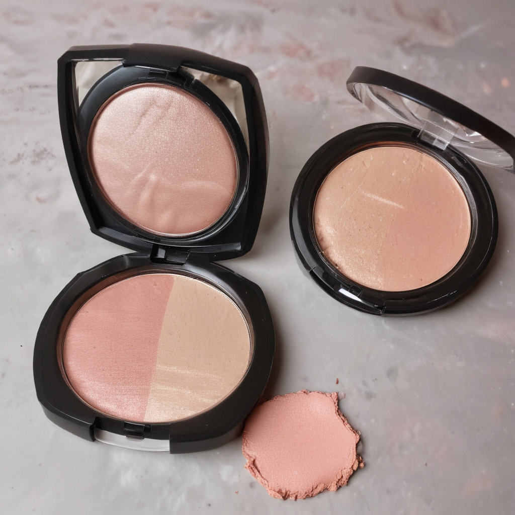 rare beauty highlighter and blush