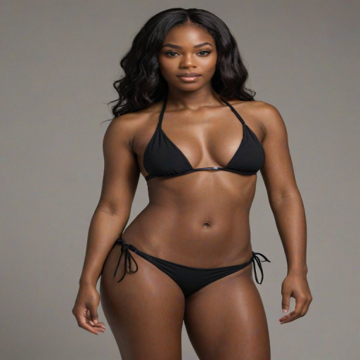 black woman in bikini png