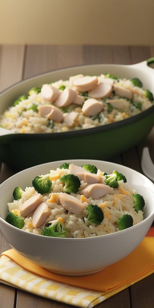 knorr cheddar broccoli rice with chicken recipe