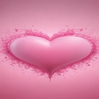 pink heart background