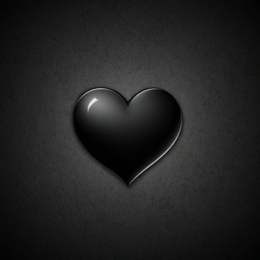 black heart background