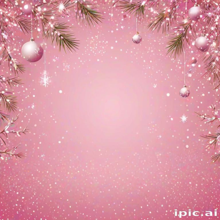 christmas background pink