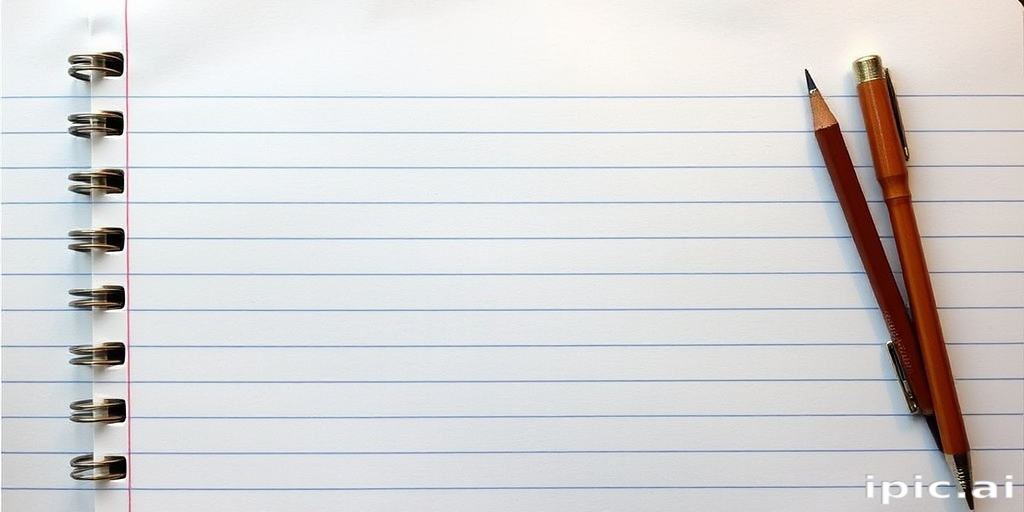 notebook page background
