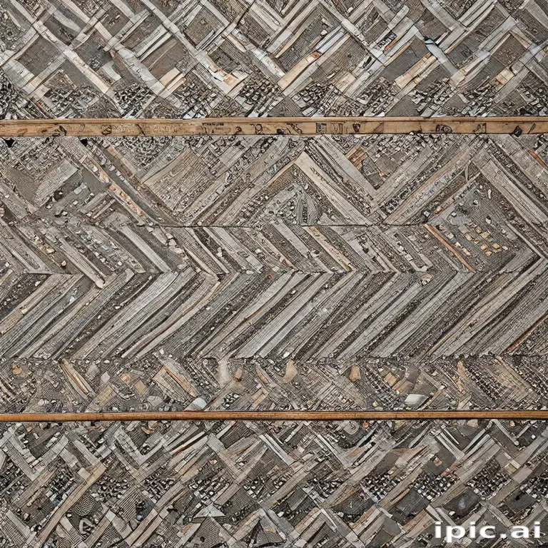 patterned line