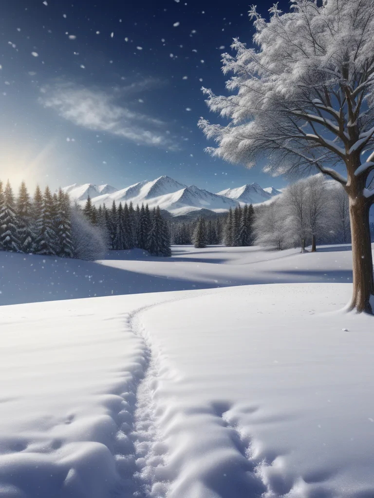 falling snow png
