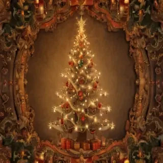 antique christmas images