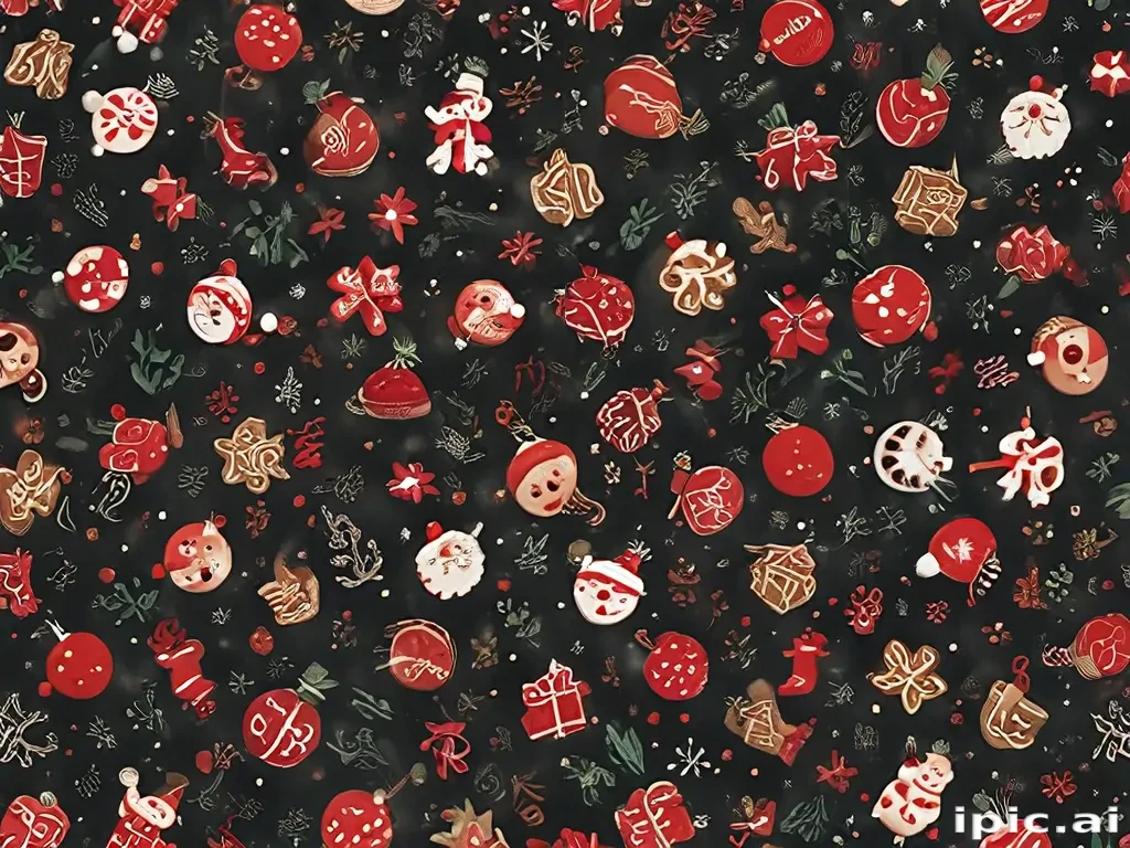 christmas background aesthetic