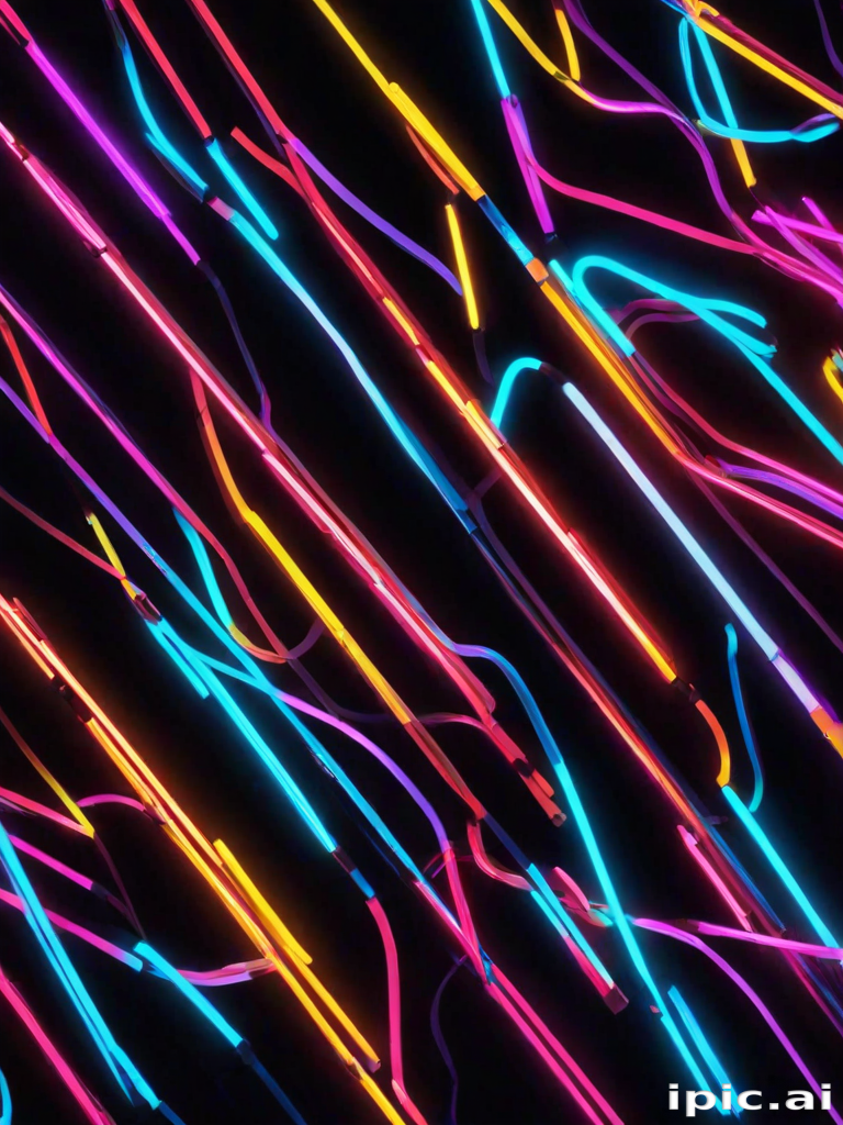 neon colorful background