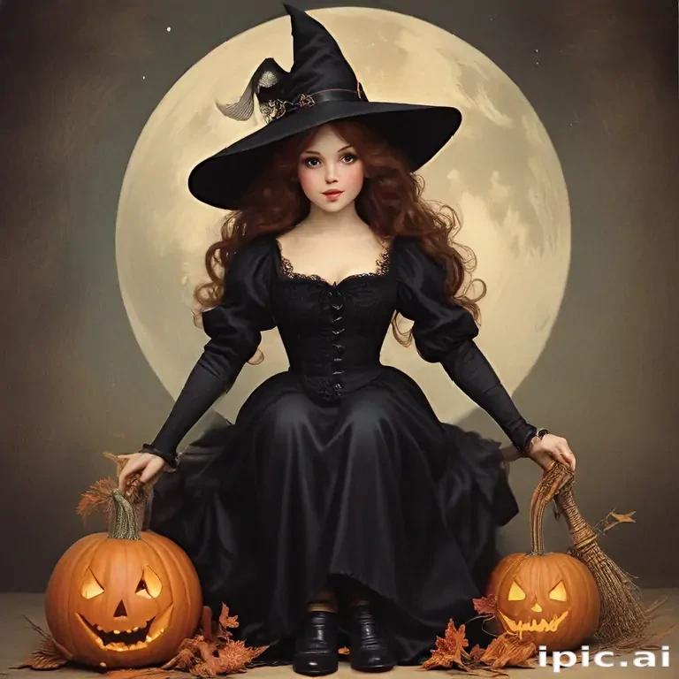 vintage witch images