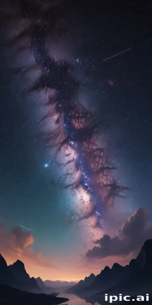 starry background aesthetic