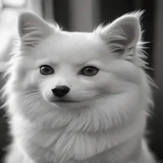 cute black and white