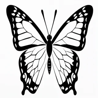 butterfly png outline
