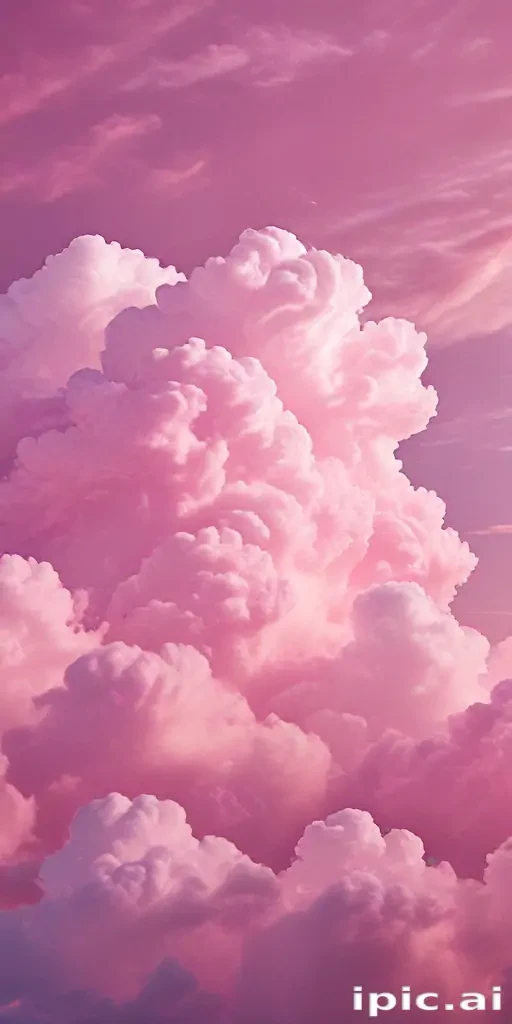 pink clouds wallpaper