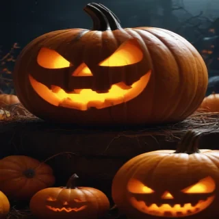 halloween pumpkin background
