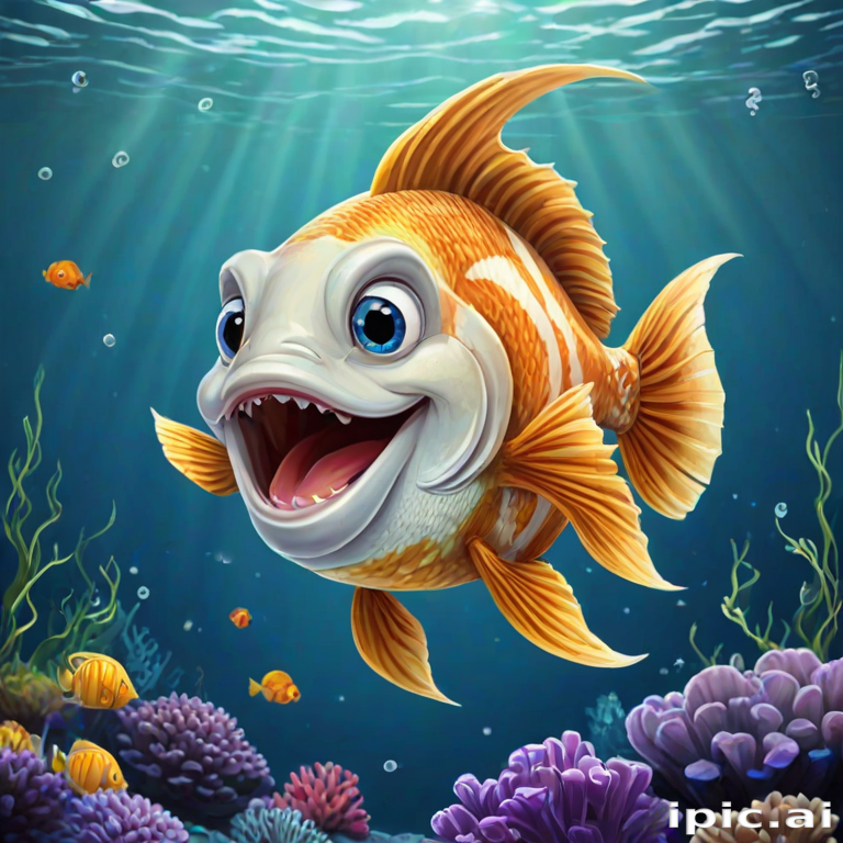 fish cartoon png
