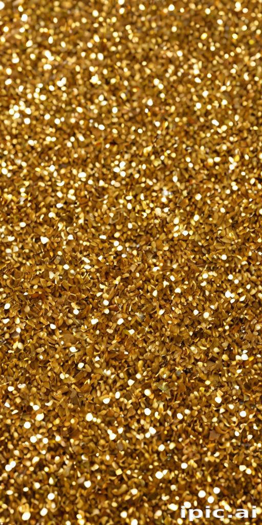 gold glitter png