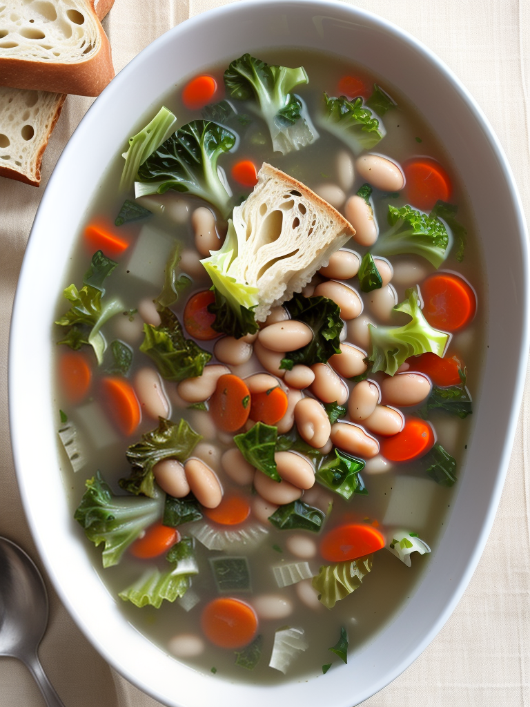 escarole and white bean soup