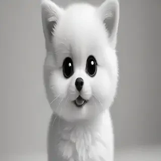 cute black and white