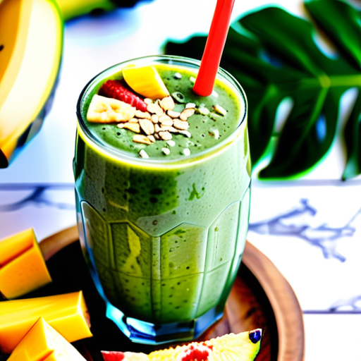 island green smoothie recipe tropical smoothie